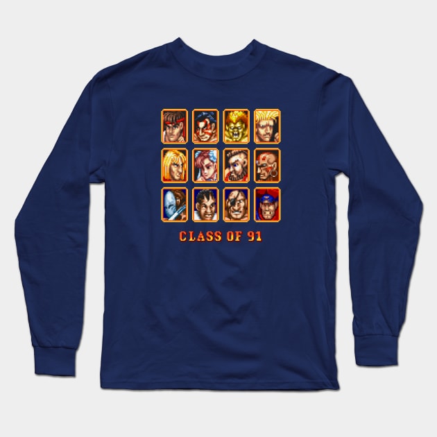 Class of 91 Long Sleeve T-Shirt by Quillix